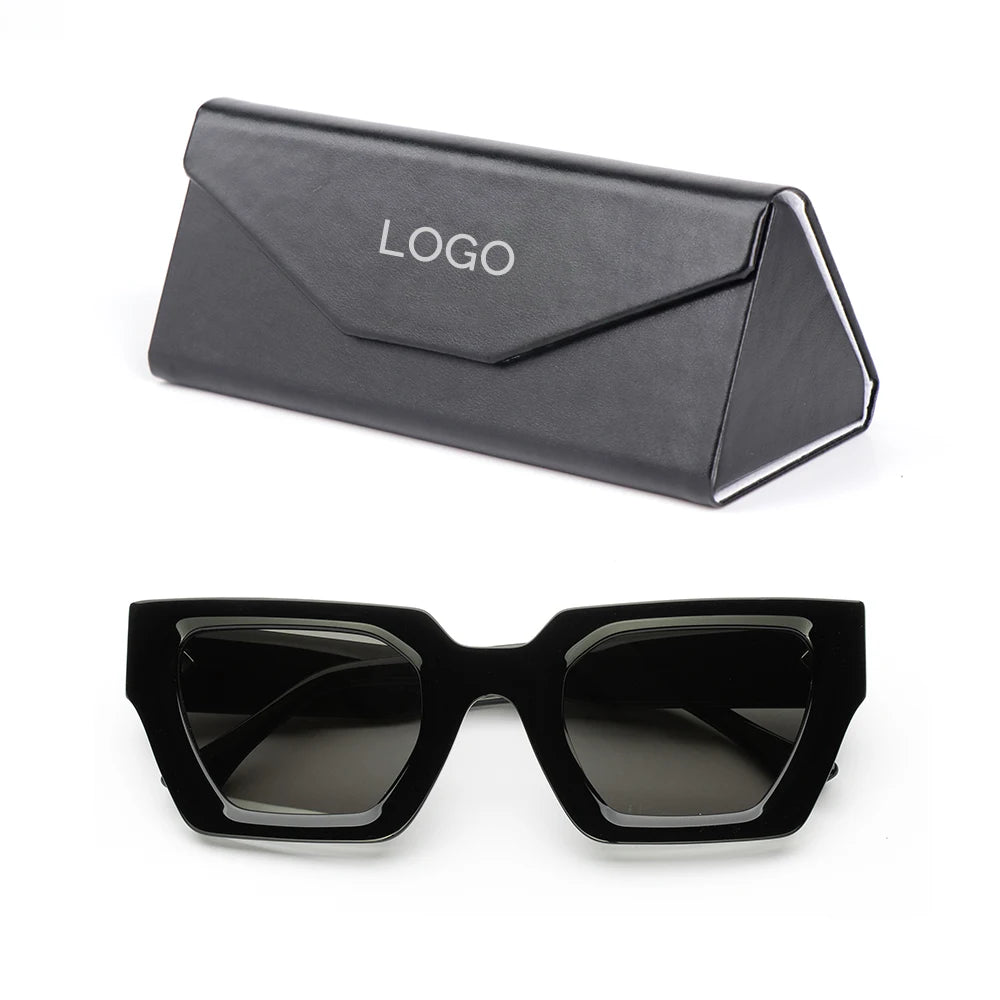 Acetate Sunglasses Luxury Sunglasses Travel UV400 Outdoor Women Cat Eye Design Custom Own Logo Acetate Sunglasses Men