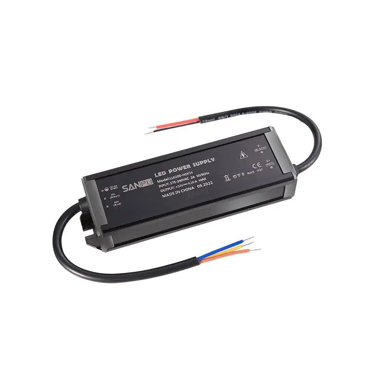 AC DC 24V Waterproof Power Supply IP67 Outdoor Rainproof Switching for CCTV Camera LED Driver 100W Output with 110V Input