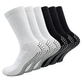 Autumn Athlete Style Men's Designer Jacquard Knitted Crew Cotton Socks Custom Funny Breathable Football Socks Bottom Body Print