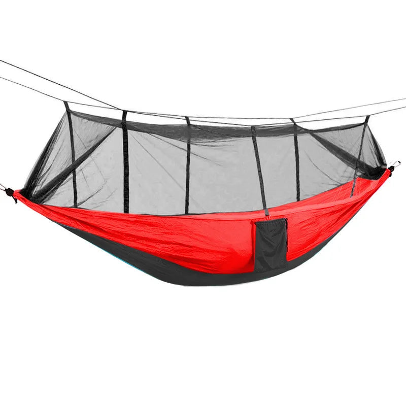 Custom Portable Foldable High Load Capacity Nylon Outdoors Travel Hiking Camping Mosquito Net Hammock