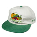 Customized Two-Tone Unisex 5-Panel Baseball Cap Unstructured Corduroy Fabric Flat-Brim Sports Performance Hip Hop Customized