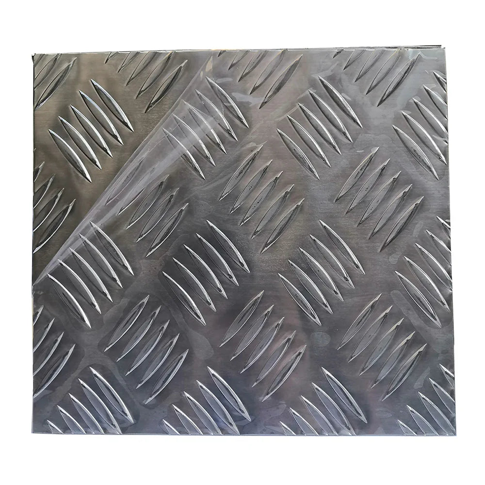 Aluminum Checker Stucco Plate Embossed Aluminum Compass Sheet 1060 3003 5052 5754 Anti slip Non Skid Board Building Platform