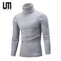 Liu Ming Cheap Hot Selling Products Autumn Winter Men Casual Turtleneck Pullover Warm Slim Fit Casual Knitting Sweater