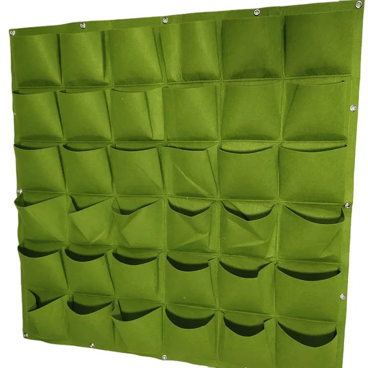 Vertical Hanging Planter Garden Wall Grow Bag for Indoor Plant Hangers Home Decoration for Yard and Garden