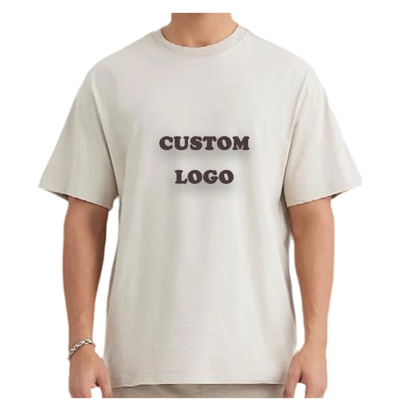 Shiny 230gsm T Shirts Custom Printing T-shirts Cotton Tshirt Custom Quality Printing Blank Sublimation t Shirts