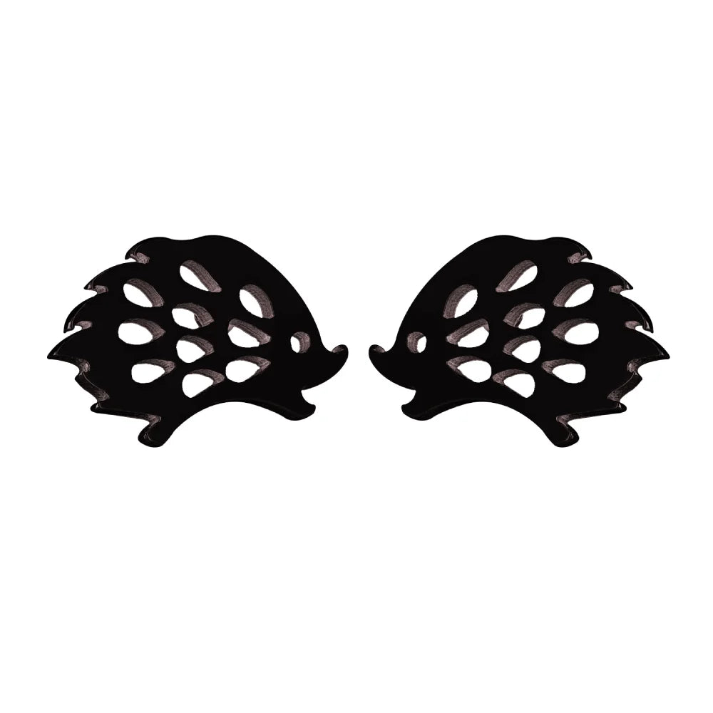 Wholesale Tiny Stainless Steel Hedgehog Charm Stud Earring Studs Jewelry for Women China Manufacturer Supplier