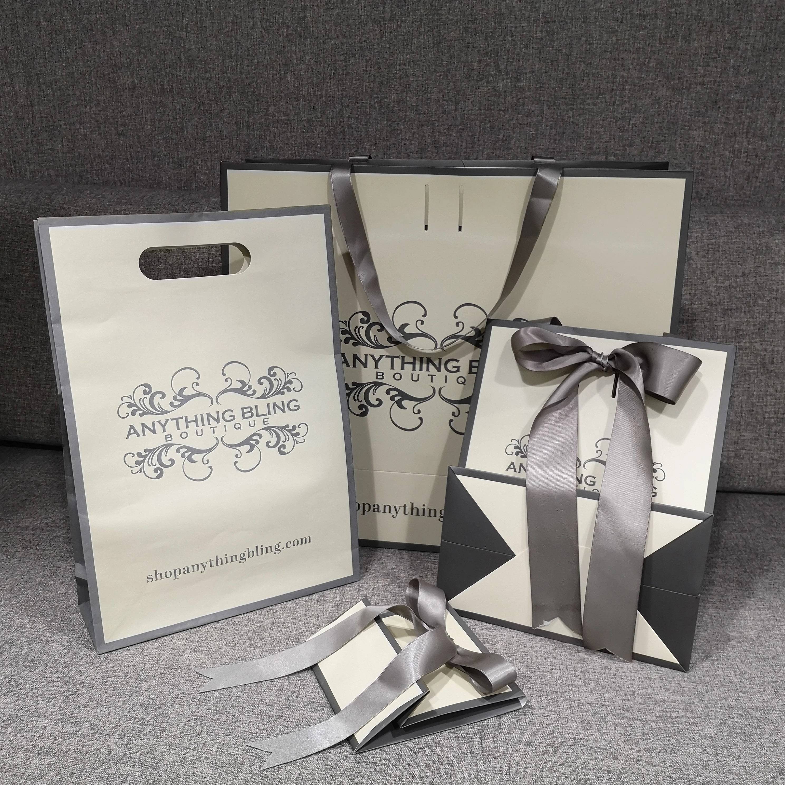 Custom Luxury Clothes Retail Paper Bag Gift Carry Bags Special Paper Boutique Shopping Paper Bags with Your Own logo