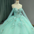 Fairy Empire Quinceanera Birthday Party Formal Dresses for 15 Girls Jancember 5832-1