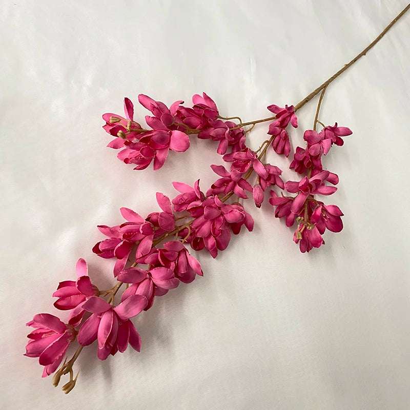 Multicolor-Rose Red Modern Style Artificial Flower Wedding Decoration Single Bulb