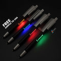 Advertising 3 in 1 Smart Stylus Promotional Light up Led Custom Ball Ballpoint Pen with Logo
