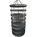8 Layer Eco-Friendly Modern Hydroponic Hanging Detachable Easily Assembled Wire Steel Frame Chemical Plant Herb Drying Rack Net