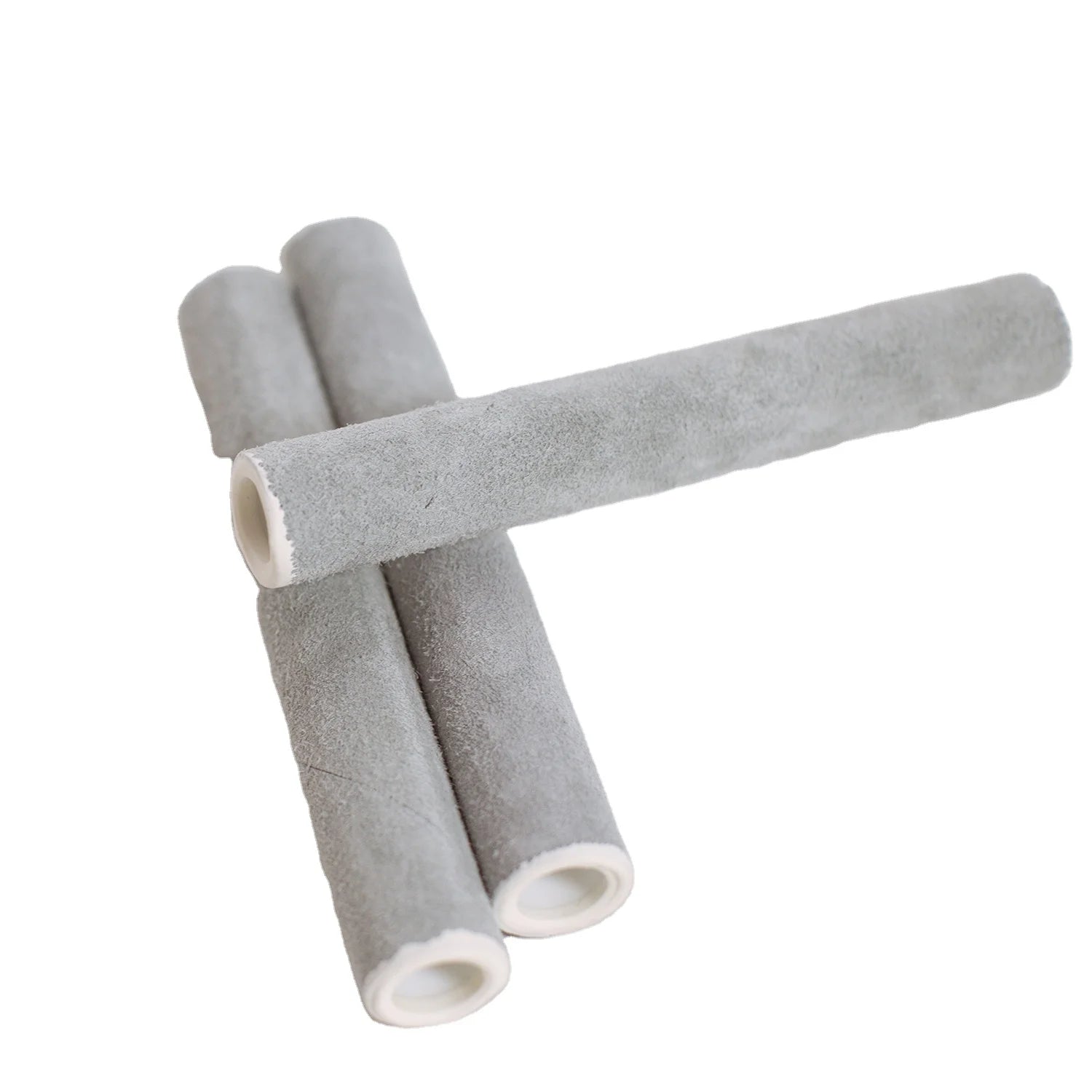 Professional Gray Suede Smooth Surface Mallet Stick Beater for Crystal Singing Bowl Novelty Gifts