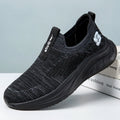 Men's EVA Sole Lightweight Breathable Comfort Sporty Casual Slip-On Loafers Walking Fitness Sock Shoes