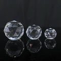 Diamond Cut Crystal Glass Ball with Flat Bottom MH-12889