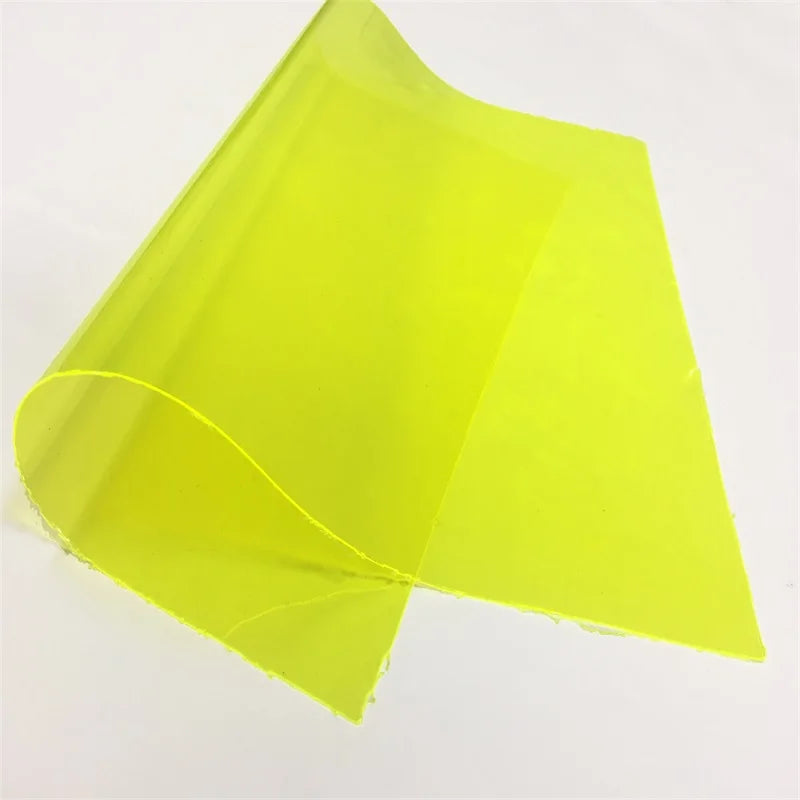 Super Clear Flexible PVC Colorful Soft Plastic Film in Rolls Waterproof for Bag Making Crafts Sofa Furniture Chair Garment Golf