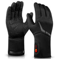 Wasoto Li-ion 7.4V Rechargeable Battery Heated Waterproof Touchscreen Compatible Gloves for Men Women Winter Skiing Hiking
