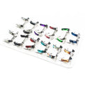 BMZ 2025 New OEM Best Quality Ice Crack Stainless Stick Earring