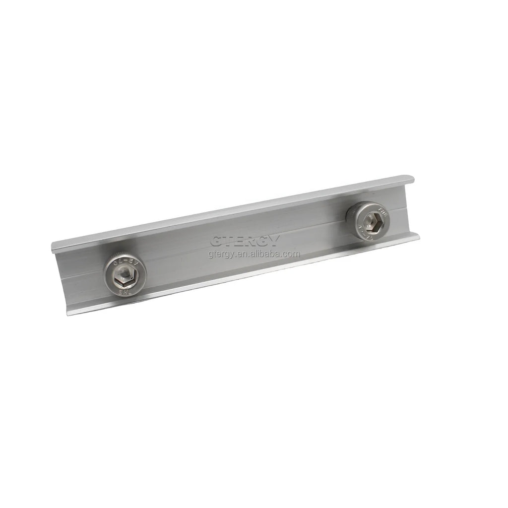 120 mm Aluminum Rail Joint Solar Panel Splice Kits Solar Mounting System for Efficient Rail Joining