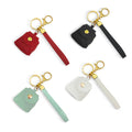 Wholesales Factory Custom Mini Car Keychain Bag Leather Print logo