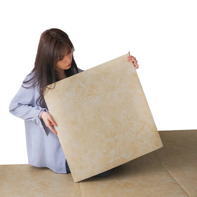 ROHS Passed PVC Adhesive Flooring Tiles Waterproof Indoor European Design Style Wood/Marble Vinyl 5mm Thick 1.5mm 2mm Options