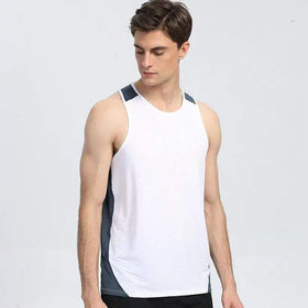 Man Casual Fitness Vest Outdoor Sports tank Top Basketball Training Shirt Quick Dry Gym Fitness tank Top