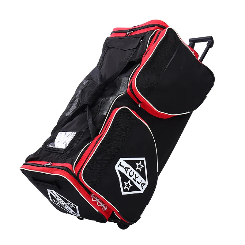 TACKLA 32 Inch Waterproof Ice Hockey Equipment Trolley Bag 5.25KG Pulley Design Other Sports Bags
