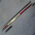 Premium Yfen M10 White Leather Grip Carbon Fiber Shaft 12.5mm Tip 1/2 Billiard Pool Cue With Extension