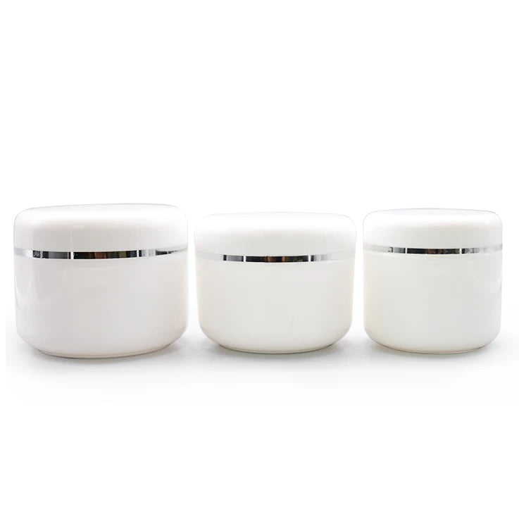 20ml-250ml Double Wall PP Jar Cosmetic Packaging With Lids Usage for Cream Body Butter