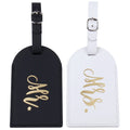 Travel Baggage Name ID Tag Custom Genuine Leather Blank Luggage Tag