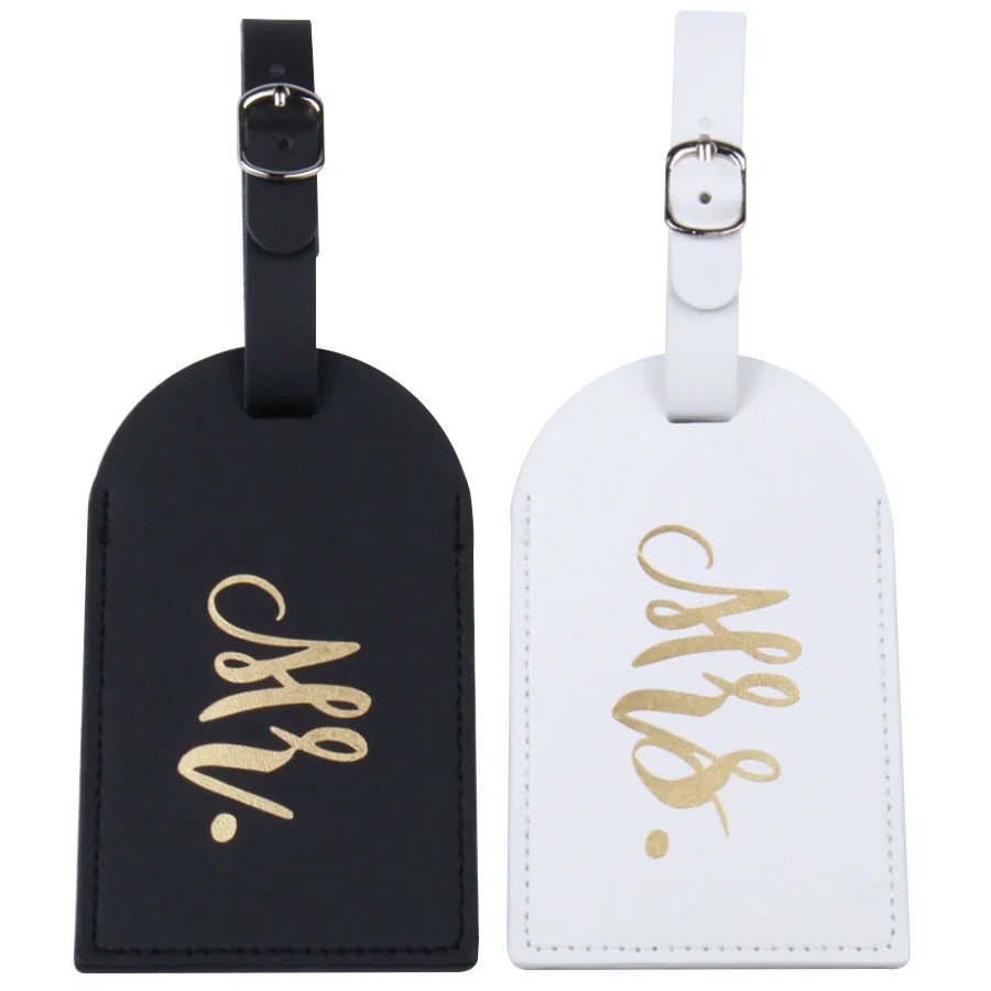 Travel Baggage Name ID Tag Custom Genuine Leather Blank Luggage Tag
