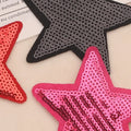 Hot Sale Custom Small Star Pattern Gold Thread Sequin Embroidery Patch With Factory Price