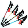 Alpenstocks 7075 Aviation Aluminum Telescoping Walking Canes Self Defense Hiking Trekking Poles Walking Sticks