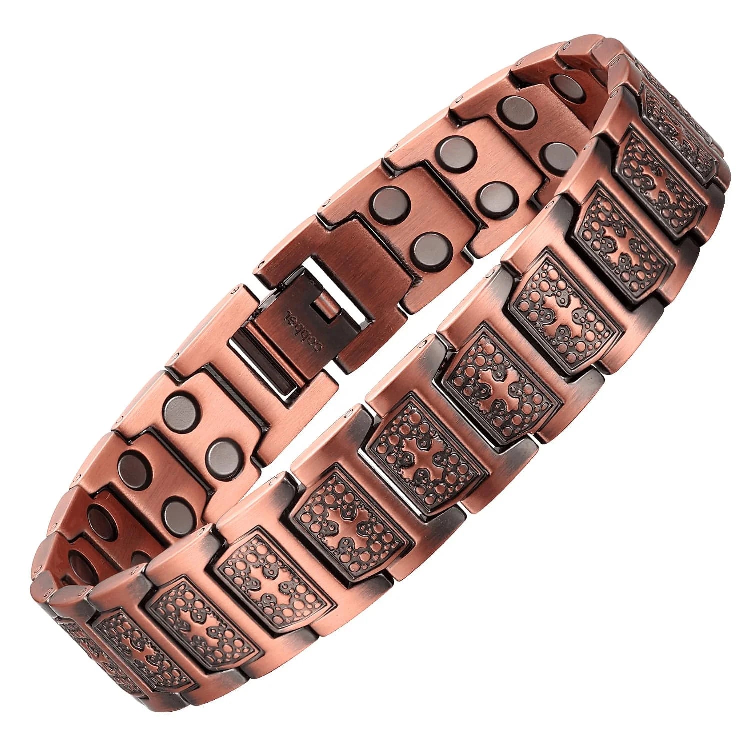 Fashion Jewelry Red Copper Adjustable Chain Bangkok Magnetic Therapy Bracelet Cross Christian Bracelet Ulseiras De Cobre