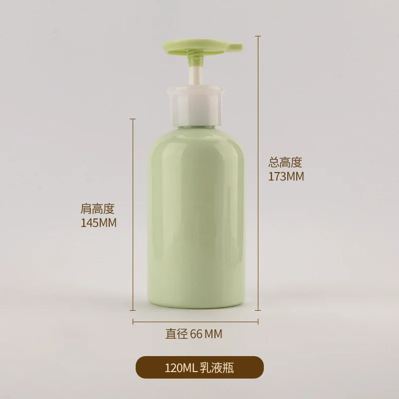 Wholesale 300ml Green Orange Yellow Household Wash & Care Shampoo Bottles for Pillow Use