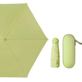 Hot Selling Five 5 Fold Umbrella Capsule Sunshade Mini Portable Lady Umbrella with Box