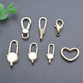 Jewelry Findings Nickel Free Anti Fading Gold Plated Big Size Lobster Clasps Buckles for Necklace Bracelet Making