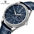 PAGANI DESIGN Top Brand Men Quartz Wristwatches Fashion Sapphire Glass Business Watches Waterproof Genuine Leather Watches