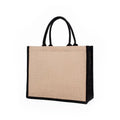 Natural Burlap Reusable Grocery Shopping Bridesmaid Online Wholesale Packing Handbag