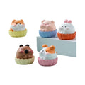 Kawaii Miniature Resin Animal Food Charms-Biscuits Bird Bear Chicken Rabbit Pig Egg Tart-Fairy & Love Theme