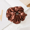 Ladies Elastic Satin Silk Hair Band New Christmas Korean Style Fabric Hairpin Winter Girls' Ponytail Accessory
