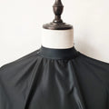Black Hairdresser Long Capes Aprons  Waterproof Salon Hair Cutting Apron Custom Logo Barber Salon Rubber Neck Barber Cape