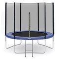 SPORTVUE PP Material Adult Trampoline with Enclosure and Safety Net Round Outdoor Design