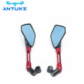 Duranle Multicolor Street Sports Bike Motorcycle Side Mirror Handlebar Universal Bicycle Rear View Mirror
