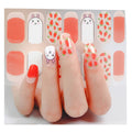 Korea Cute Cartoon Waterproof Designs Nail Decorative Nail Art Sticker
