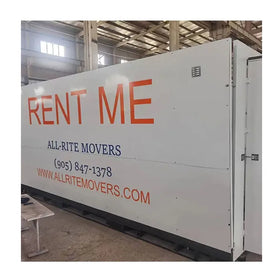 Light Steel Frame Prefab 12ft Mobile Modular Folding Storage Portable Prefabricated Tiny Container House Cabin