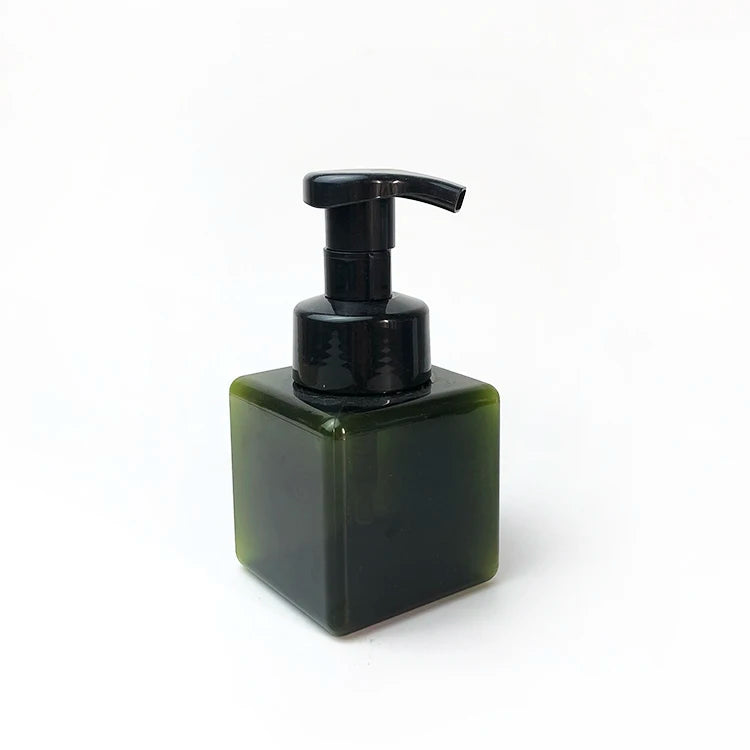 Empty 250Ml 450Ml 650ml PET Square Rectangle Shampoo Spray Pump Lotion Bottle Luxury Cosmetic Plastic Bottle