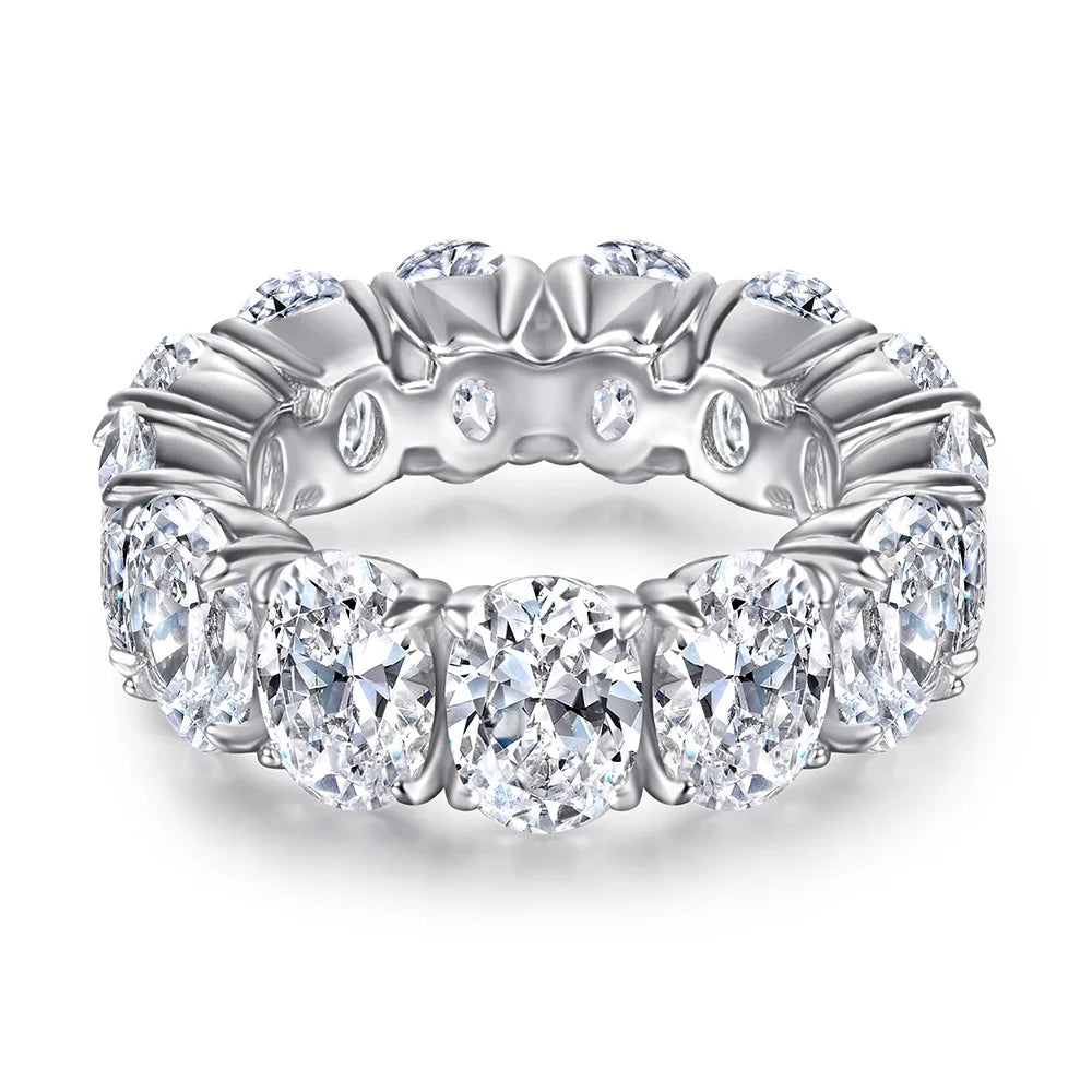 SGARIT High Quality Silver Jewellery Wholesale Silver Women Rings With Natural Stone 925 Sterling Silver Nail Ring Jewelry