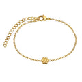 Waterproof Dainty Women Charm Jewelry Flower Pendant Bracelets Women