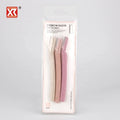 Wheat Straw Fiber Eyebrow Razor Lady Shave Trimmer Natural Color Women Facial Hair Removal Razor