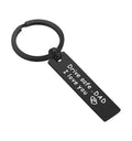Drive Safe Dad I Love You Keychain Keyring for Dad Christmas Birthday Fathers Day Gift Key Chain for Dad